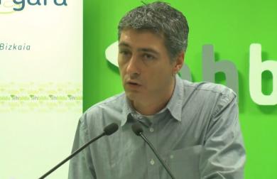 Matute: "PNVren lagun espekulatzaileek, Cabieces Kutxabanken bezala, berea nahi dute, eta bakarrik lortuko dute PNV-PP-PSEk irabaziz gero"
