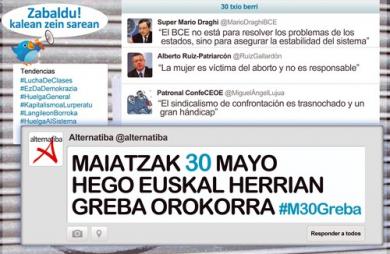 Huelga al sistema